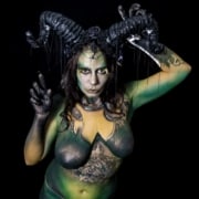 shelley lafleur Reptilia bodypaint