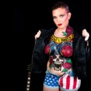 guns n roses bodypaint - Lafleur Bodyart